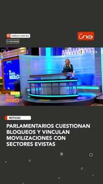 Parlamentarios cuestionan bloqueos y vinculan movilizaciones con sectores evistas