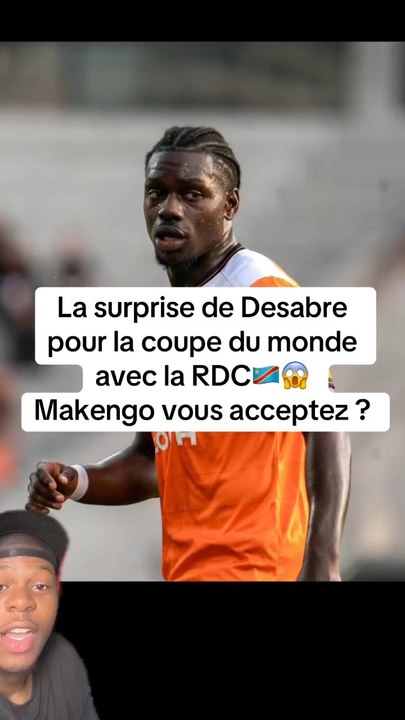 La surprise de Desabre pour la coupe du monde avec la RDC🇨🇩😱 Makengo vous acceptez ?