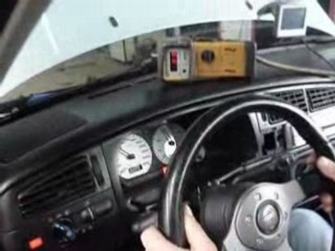 GOLF VR6 SUR BANC DE PUISSANCE