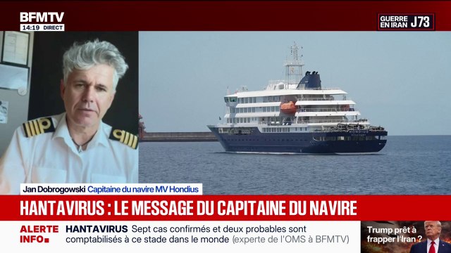 Hantavirus: Ce qui m'a le plus touché, c'est votre patience et votre discipline , affirme Jan Dobrogowski, capitaine du MV Hondius