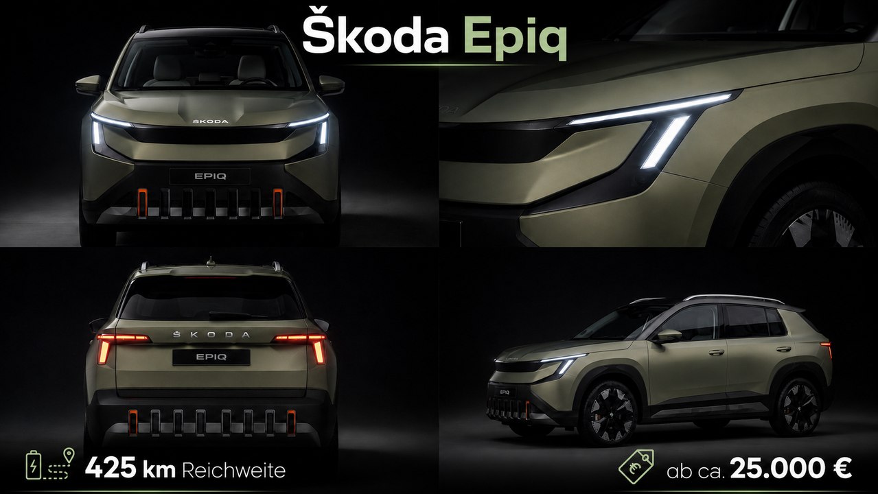 Škoda Epiq Teaser: Škodas neuer City-SUV vor der Premiere
