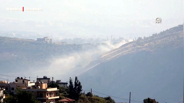 İsrail ordusu Lübnan'ın güneyine fosfor bombasıyla saldırı düzenledi