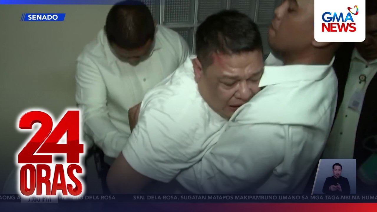 Tensyon sumiklab sa pagitan ng mga tauhan ng OSAA at NBI sa Senado | 24 Oras