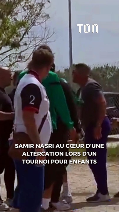 Samir Nasri au cœur d'une altercation lors d'un tournoi pour enfants