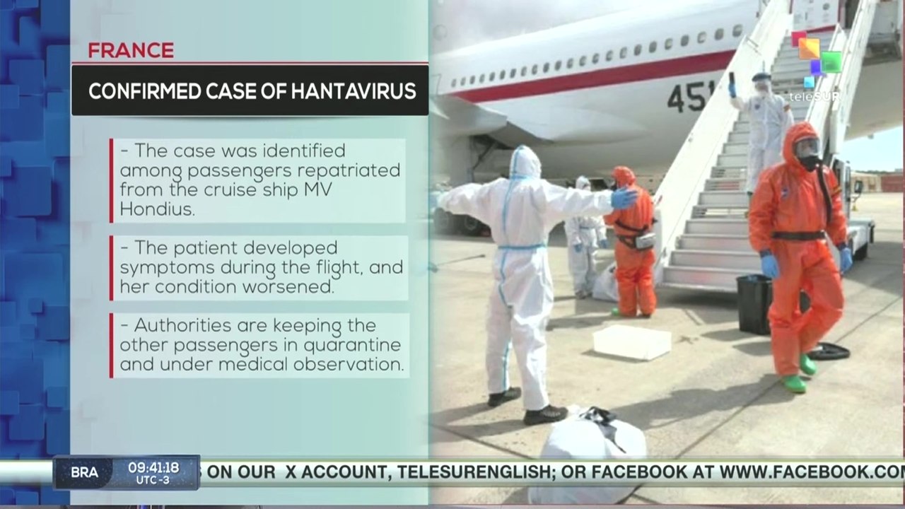 France confirmed case of hantavirus