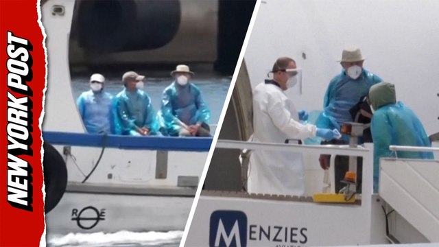 Watch as Passengers disembark from Hantavirus-striken Cruise Ship