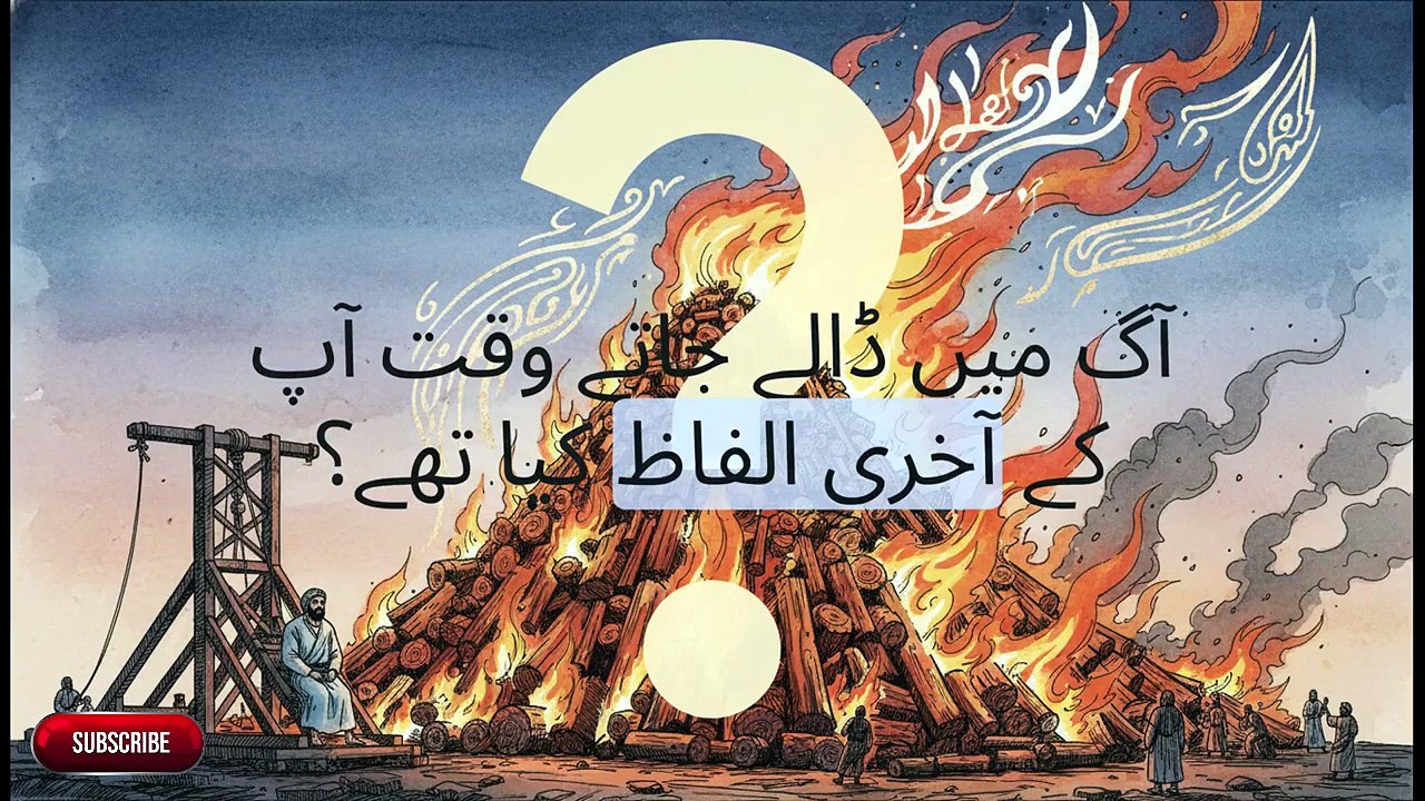 The Story of Prophet Ibrahim (AS) and Namrud | How the Fire Became Cool