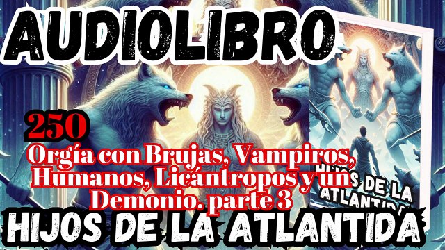 Audiolibro los Hijos de la Atlantida Capítulo 250 Orgía con Brujas, Vampiros, Humanos, Licántropos y un Demonio parte 3