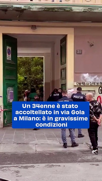 🔴 Accoltellamento a Milano: 34enne tunisino gravemente ferito, indagini in corso per identificare l'aggressore