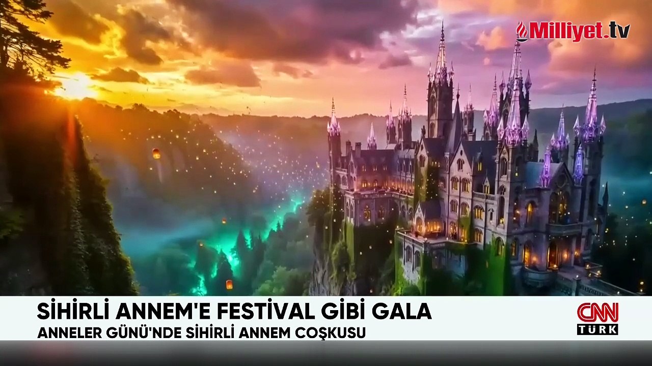 Sihirli Annem'e festival gibi gala