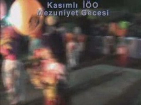 Kasımli iöo mezuniyet gecesi