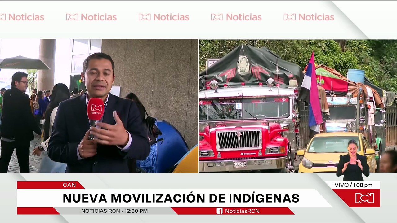 Cerca de 500 indígenas misak llegan a Bogotá: piden al Gobierno garantías en sus territorios
