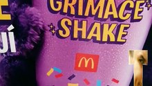 El Grimace Shake de McDonald's POSTRE HELADO EDICION LIMITADA