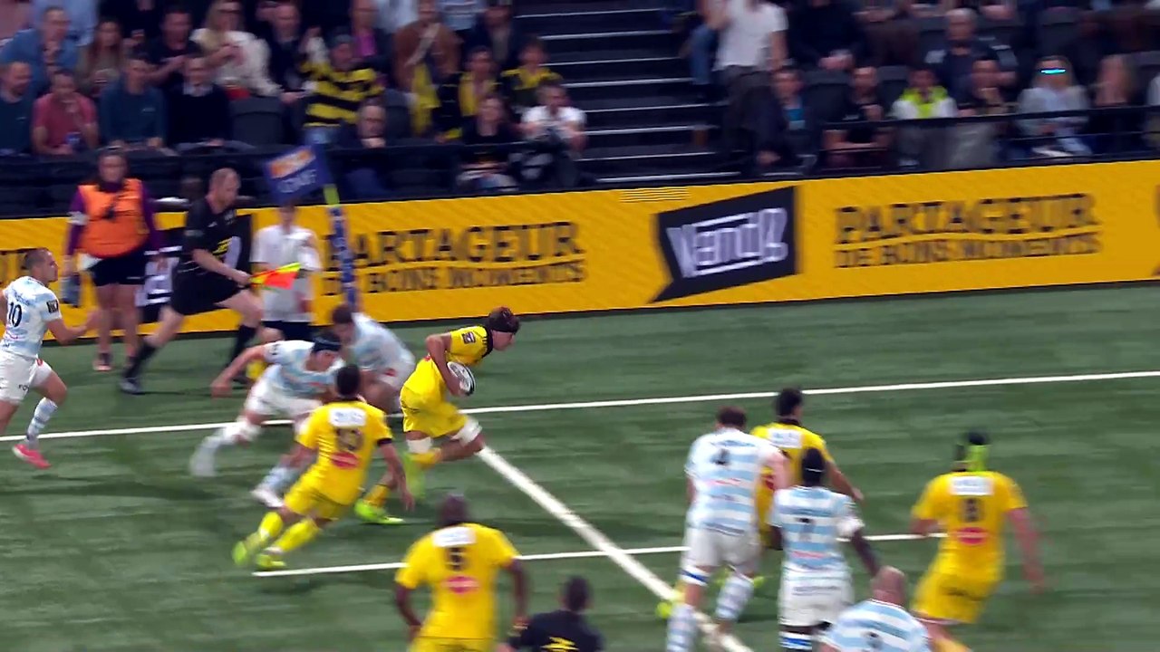 TOP 14 - Essai de Nolann LE GARREC (SR) - Racing 92 - Stade Rochelais