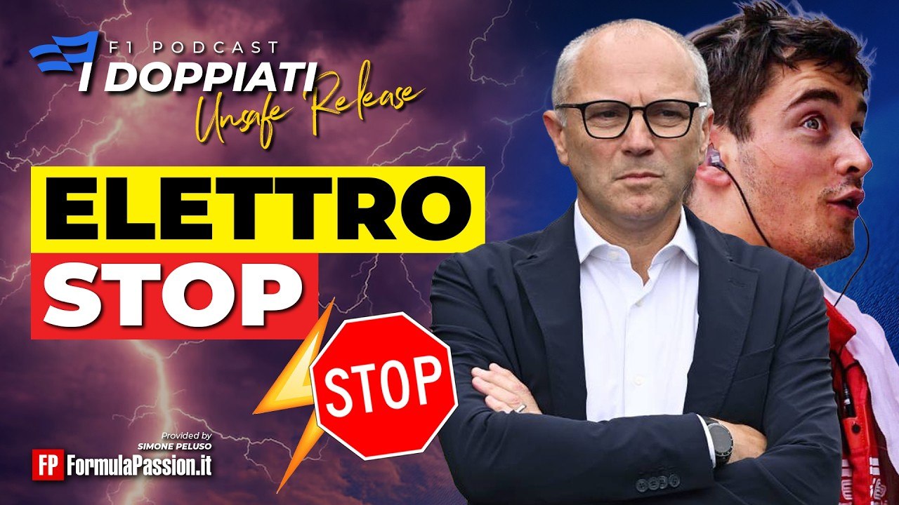 ELETTRO-STOP: la F1 fa un PASSO INDIETRO | I Doppiati Podcast - Unsafe Release78/100