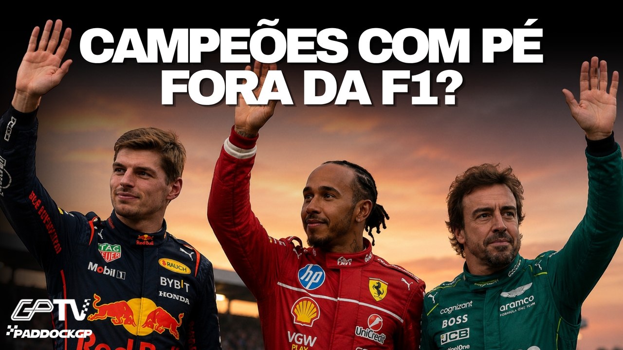 QUE HISTÓRIA É ESSA: VERSTAPPEN RUMO AO WEC, HAMILTON E ALONSO FORA DA F1? | Paddock GP