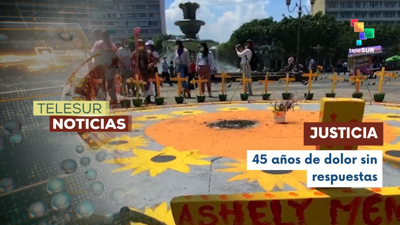 Familias exigen justicia por desaparecidos en Guatemala