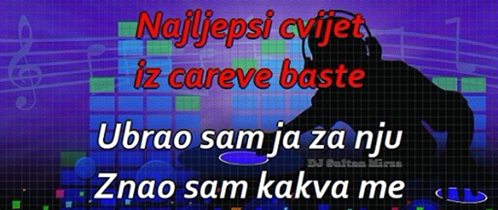 Okuj me care - Halid Bešlić (uživo karaoke)