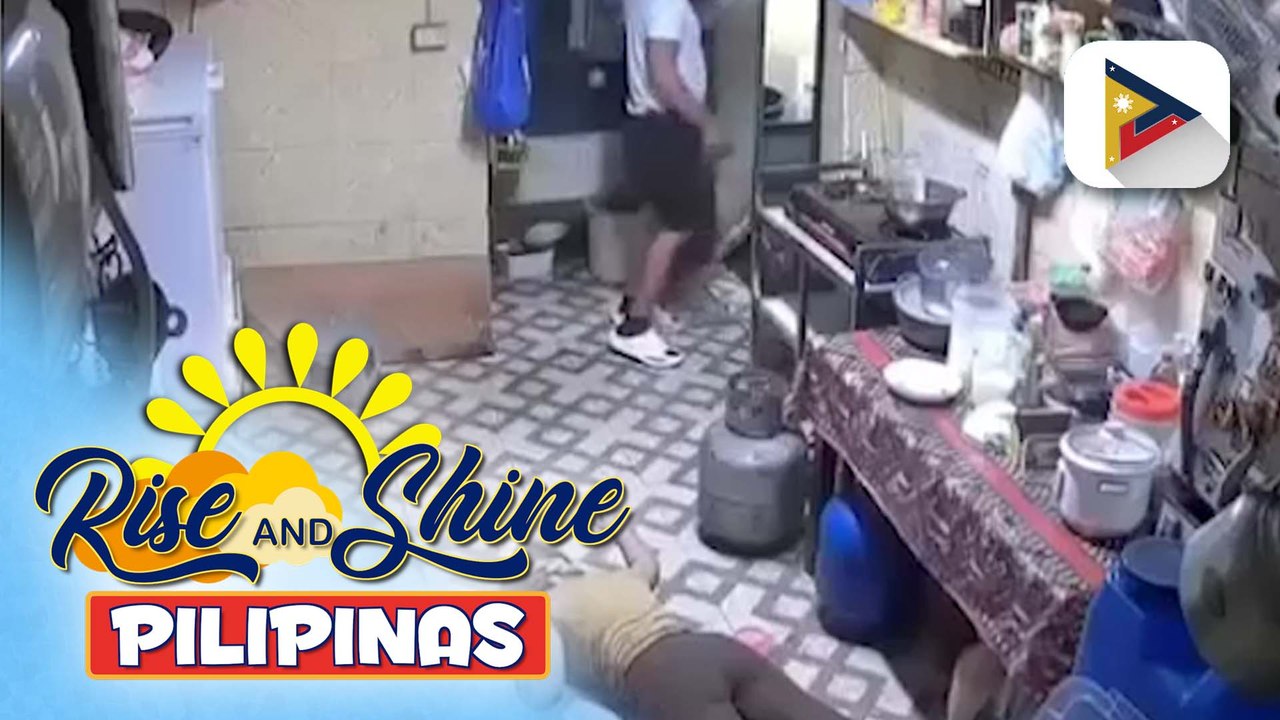 Pananakit ng isang pulis sa kanyang kasintahan sa Malolos, Bulacan, huli sa CCTV | ulat ni Ryan Lesigues