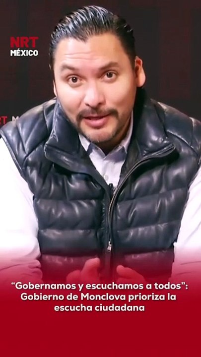 🗣️🏛️ “Gobernamos y escuchamos a todos”, declaró el alcalde de Monclova, Carlos Villarreal, al señalar que su administración atiende las necesidades de la ciudadanía para trazar un desarrollo parejo en el municipio.