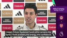 'Everything is clicking' - Arteta delighted with Gyokeres' uptick in form