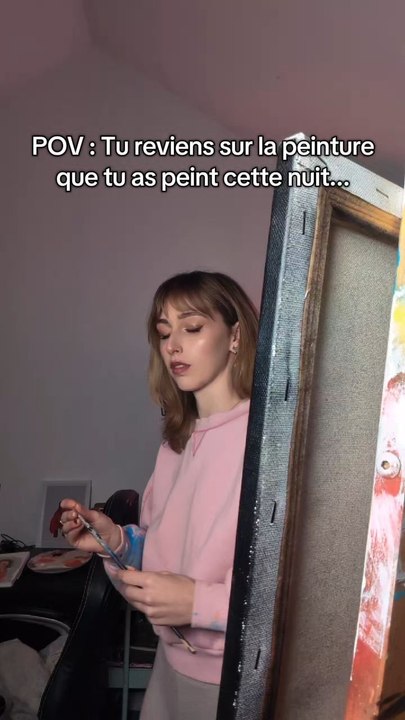 POV : Tu peins la nuit