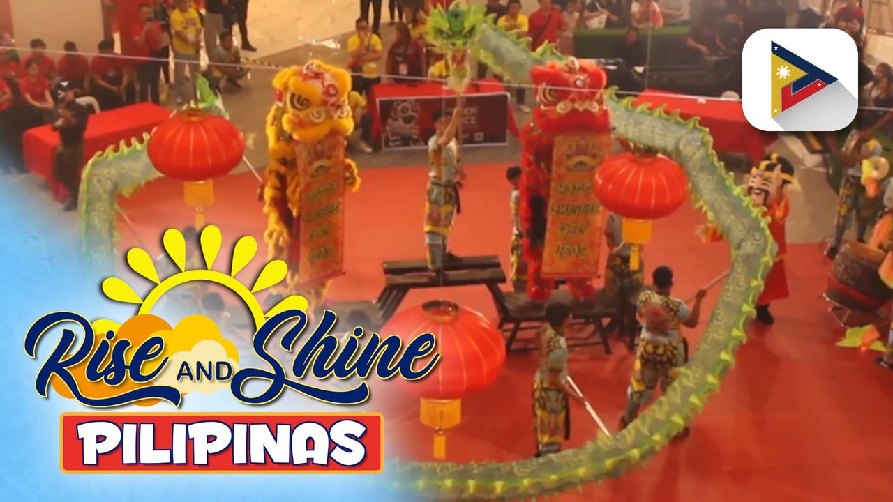 Panoorin ang naganap na lion dance competition kamakailan!