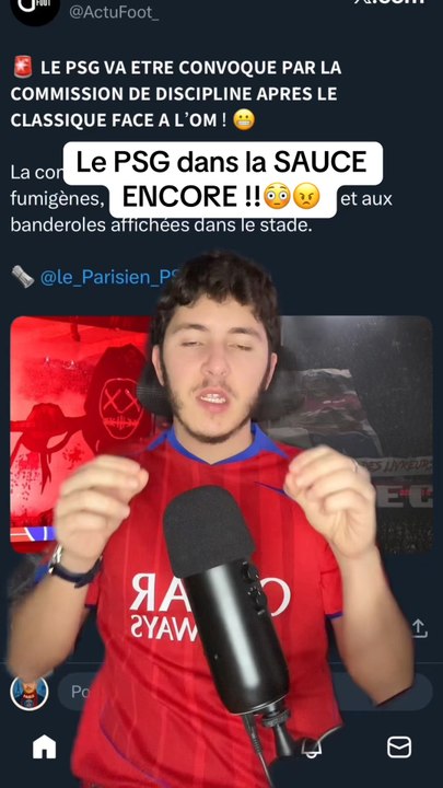 C’est toujours sur le Paris-Saint-Germain que ça tombe