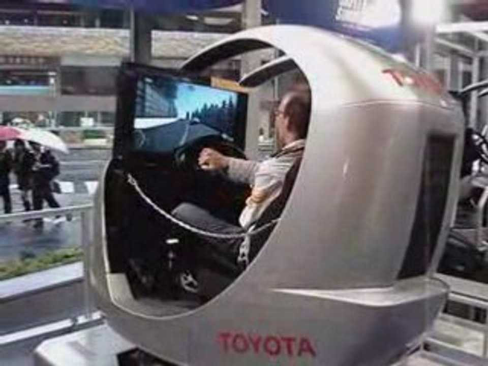 Simulateur de conduite Toyota
