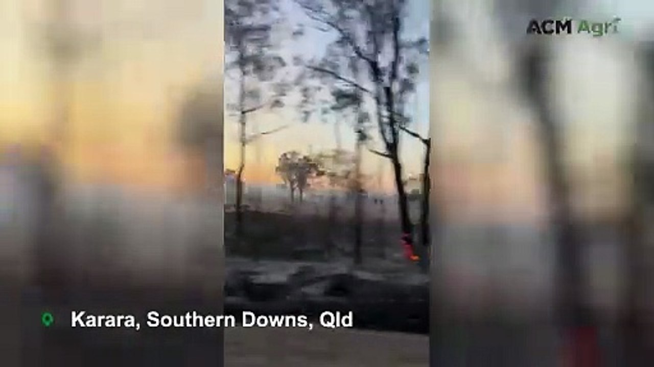 Local volunteers keep raging bushfire at bay in Karara