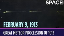 OTD In Space - February 9: Great Meteor Procession of 1913