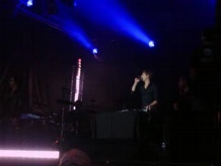 Tout début du concert