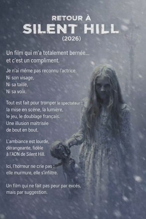 mon avis sur Silent hill 2026 .