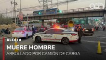 🚨¡Última Hora! Hombre muere atropellado por camión de carga en cruce de Ermita Iztapalapa