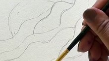 Peaceful Nightscape Painting Tutorial