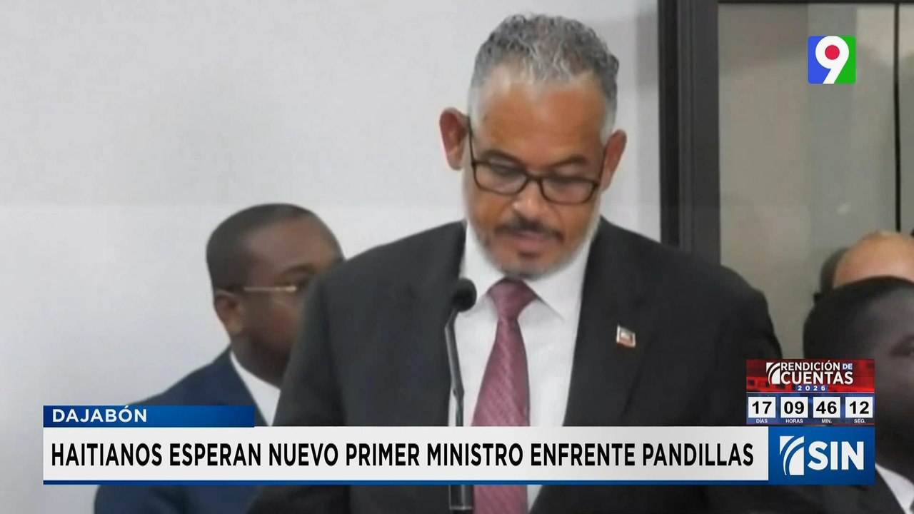 Esperan primer ministro de Haití anuncia vaya contra las bandas armadas | Emisión Estelar SIN con Alicia Ortega