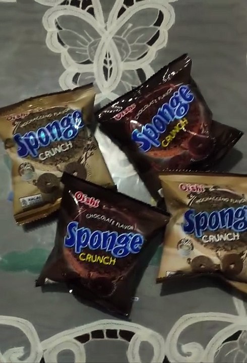 snack teman ngopi " Sponge Crunch "