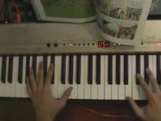 Cités d'or - Le vol du condor - piano