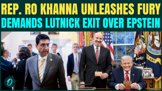 ‘Throw Him Out’: Ro Khanna EXPLODES at Lutnick Over Alleged Epstein Links; Trump Stunned | US News