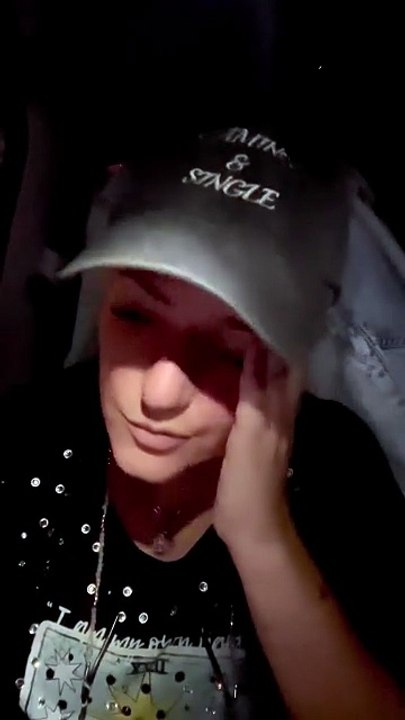 Bianca Dye on Instagram crying about her mother's battle with Alzheimer's dementia. The Senior