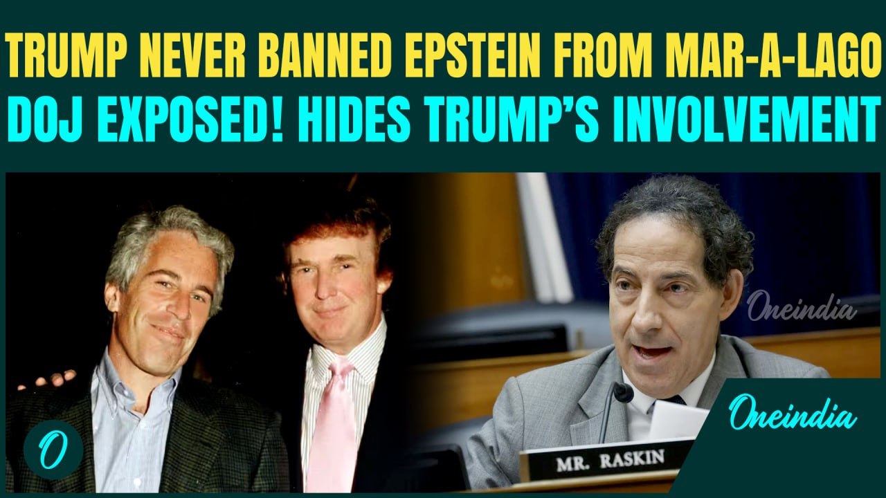 Epstein BOMBSHELL: Rep.Raskin Exposes DOJ Epstein Cover-Up| “Half the Documents Still Hidden”