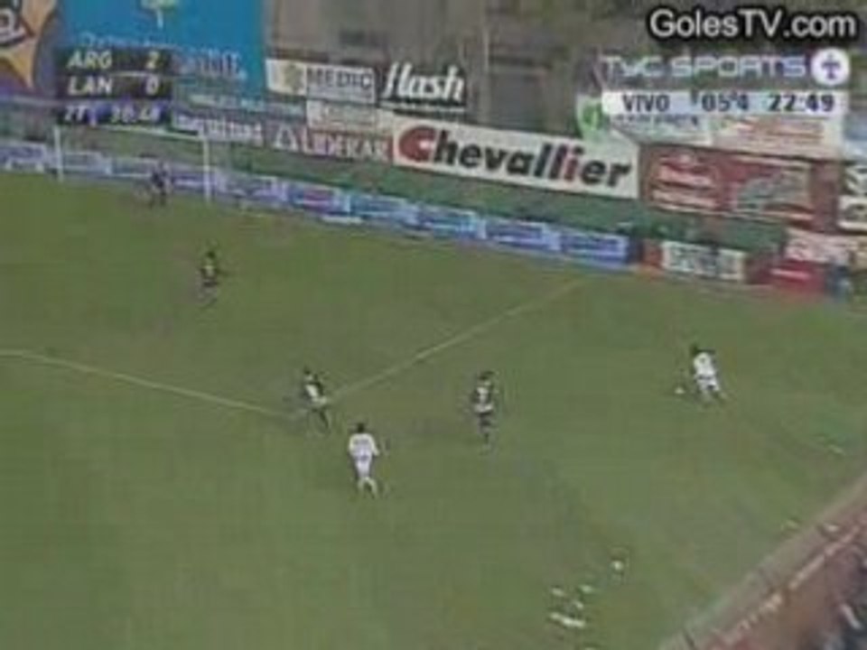 Argentinos Juniors 3-0 Lanus (3-0 Pereira)