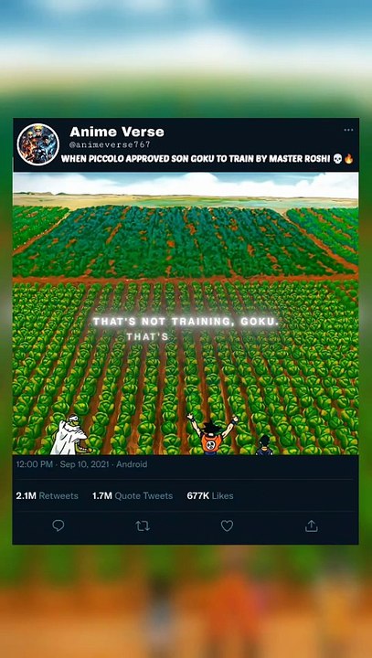 WHEN PICCOLO APPROVED SON GOKU TO TRAIN BY MASTER ROSHI 💀🔥