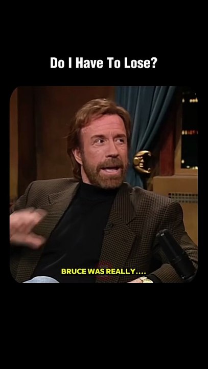 Chuck Norris on The Iconic Fight Scene With Bruce Lee #shorts