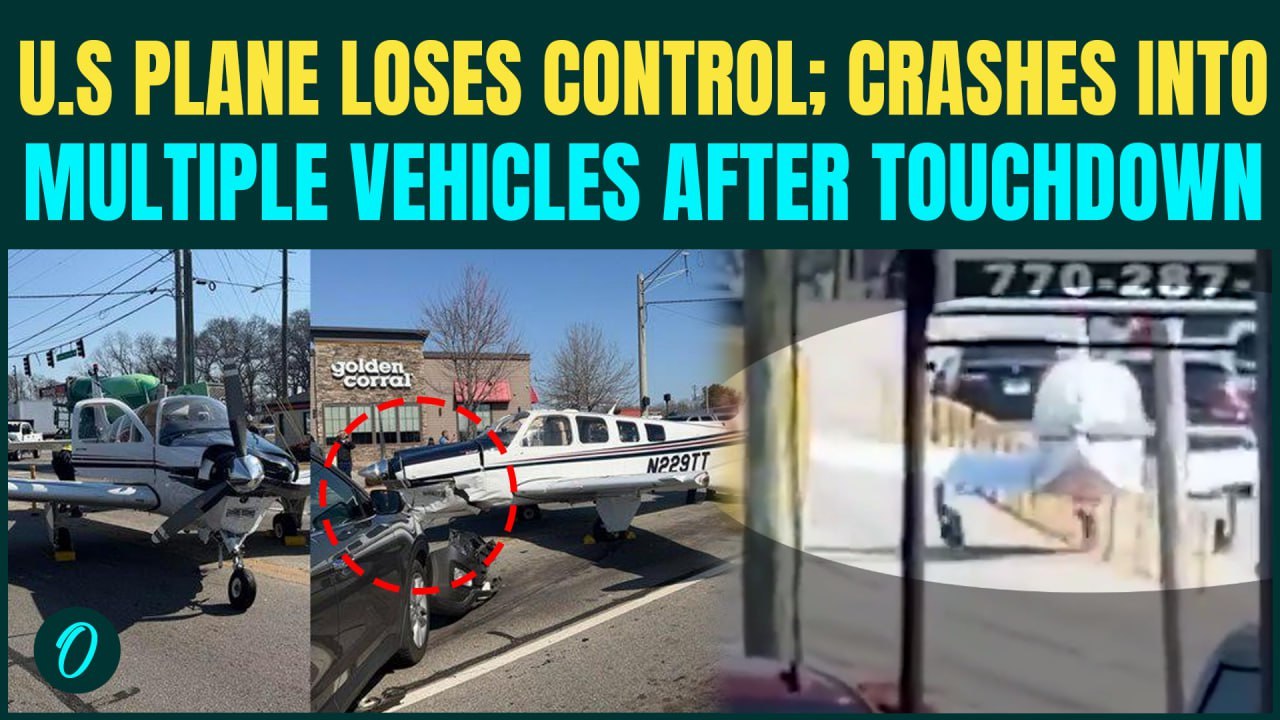 U.S Plane Crash BREAKING: Aircraft LOSES Power Mid-Air, Crashes on Mid-Highway Hitting Several Cars