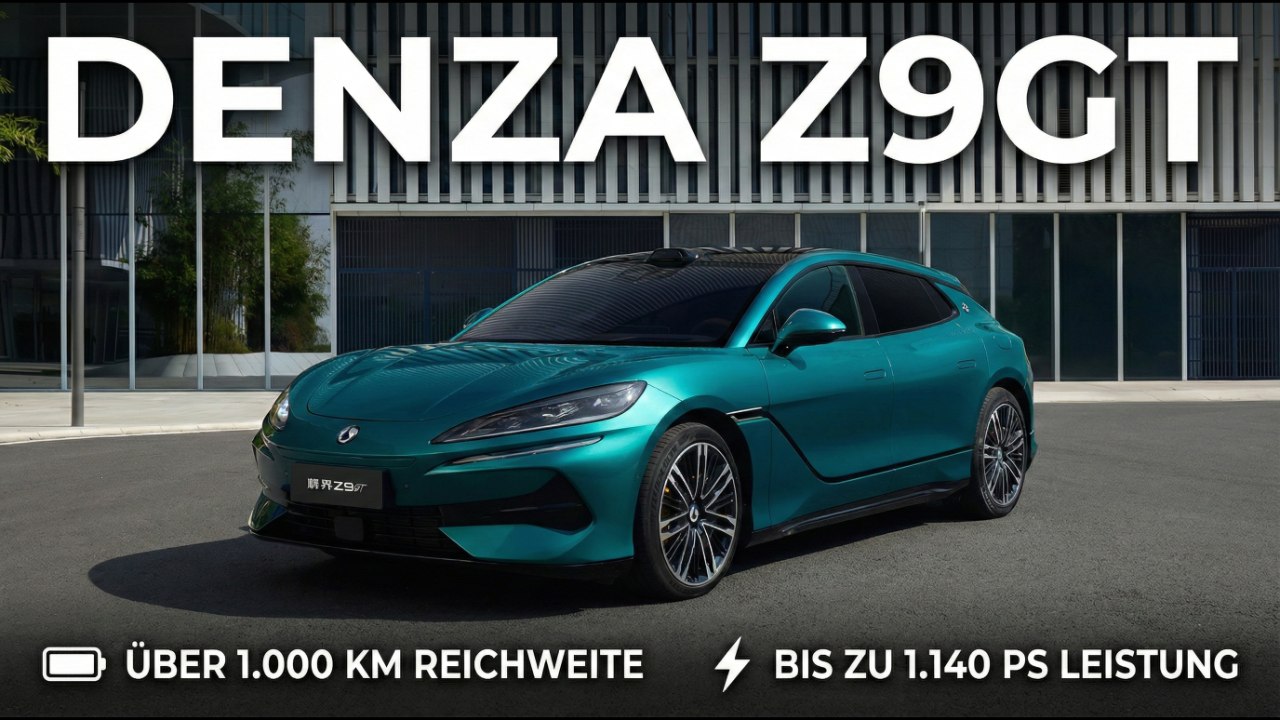 2026 Denza Z9 & Z9GT: Mehr Reichweite, Leistung und Tech!