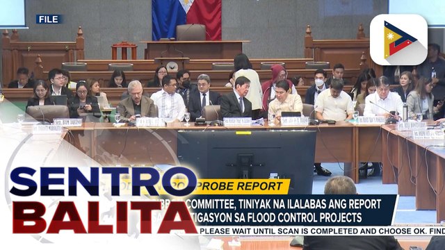 Senate Blue Ribbon Committee, kinonsulta ang Ombudsman at DOJ kaugnay sa committee report ng flood control scandal | ulat ni Louisa Erispe