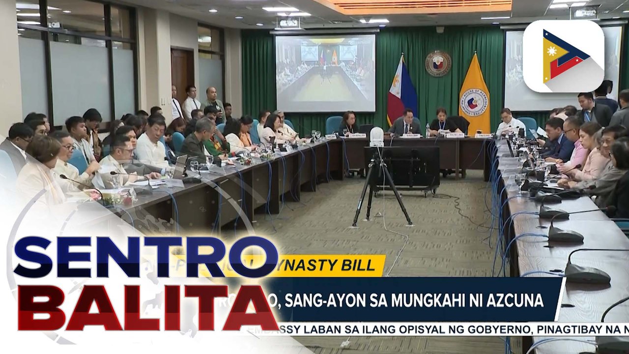 Anti-political dynasty bill, muling tinalakay sa Kamara ngayong araw ; ilang dating opisyal ng Supreme Court at eksperto, dumalo sa pagdinig | ulat ni Vel Custodio