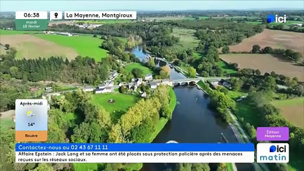 10/02/2026 - ici matin par ici Mayenne en vidéo