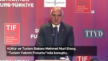 Kültür ve Turizm Bakanı Mehmet Nuri Ersoy, “Turizm Yatırım Forumu”nda konuştu